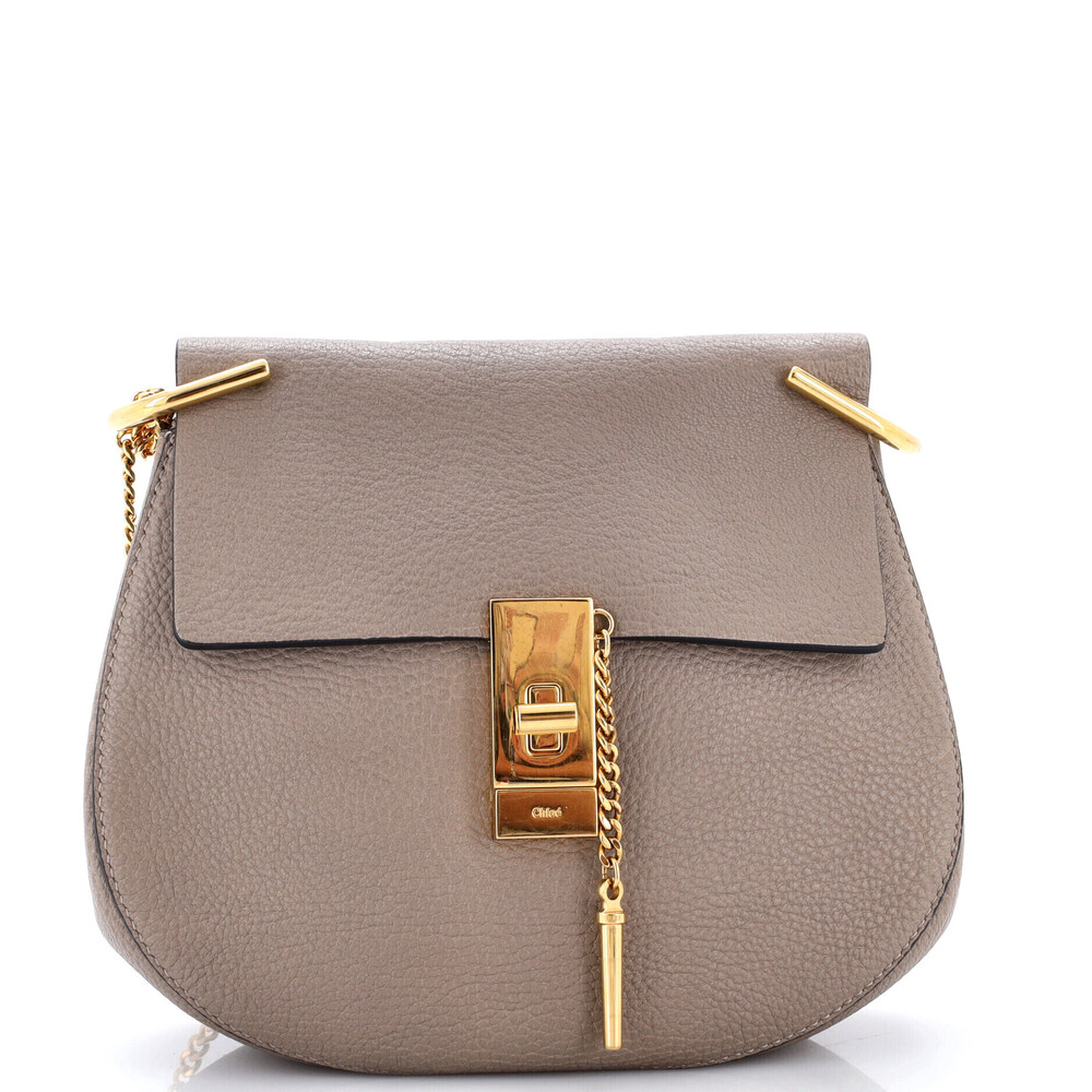 Chloe Medium Drew Crossbody Bag Leather